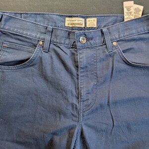 Patagonia Men's Performance Twill Jeans - 32x32 - New Navy - Like New